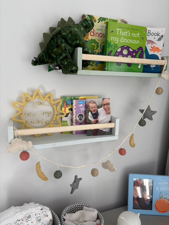 Handmade You Are My Sunshine -Knitted Wire Sun Nursery Decor