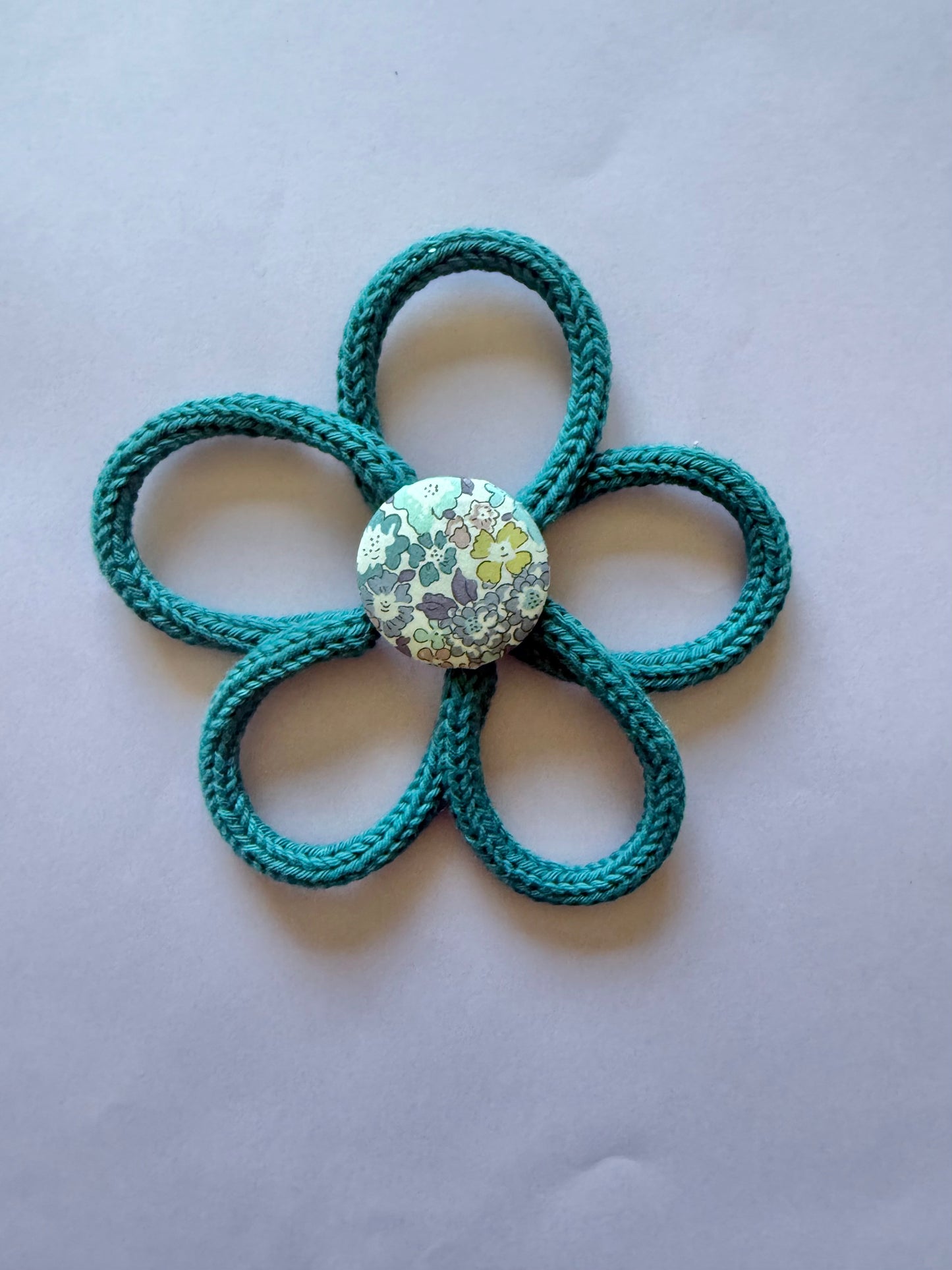 Grace&Golden X Knit&Knot Knitted Wire Flowers - Liberty Fabric Collection