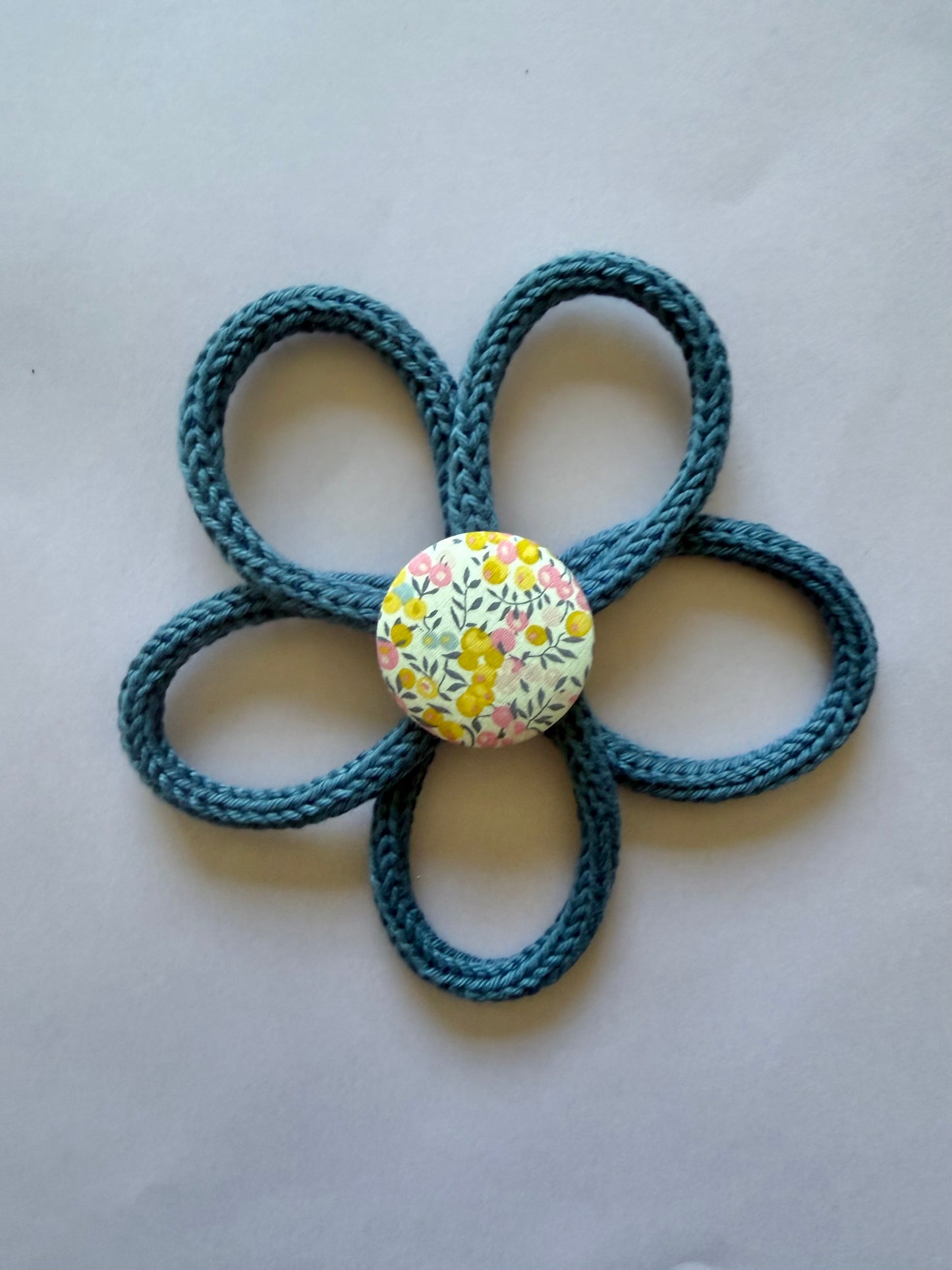 Grace&Golden X Knit&Knot Knitted Wire Flowers - Liberty Fabric Collection