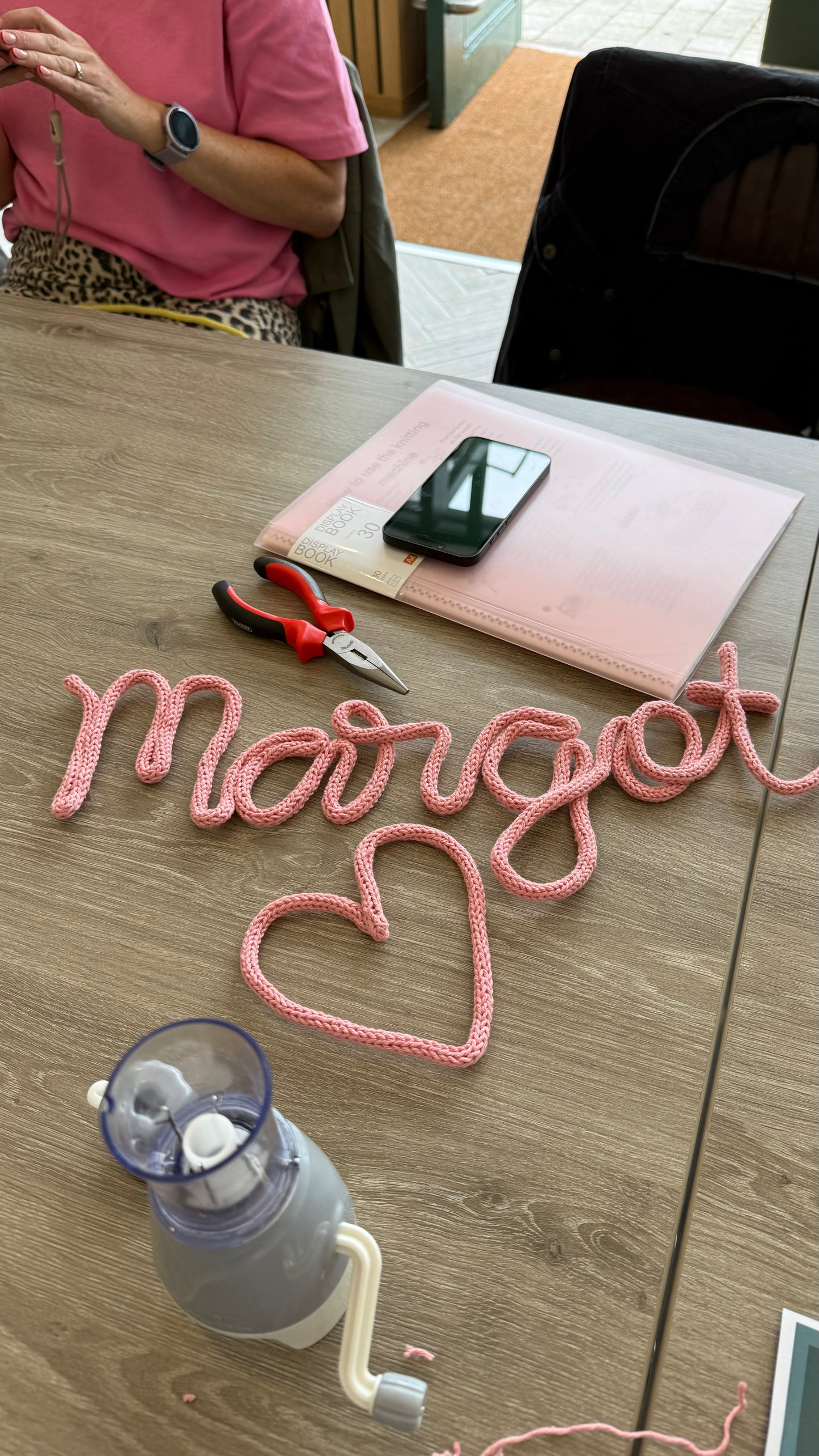 Knitted Wire Workshop – Create Your Own Knitted Wire Word