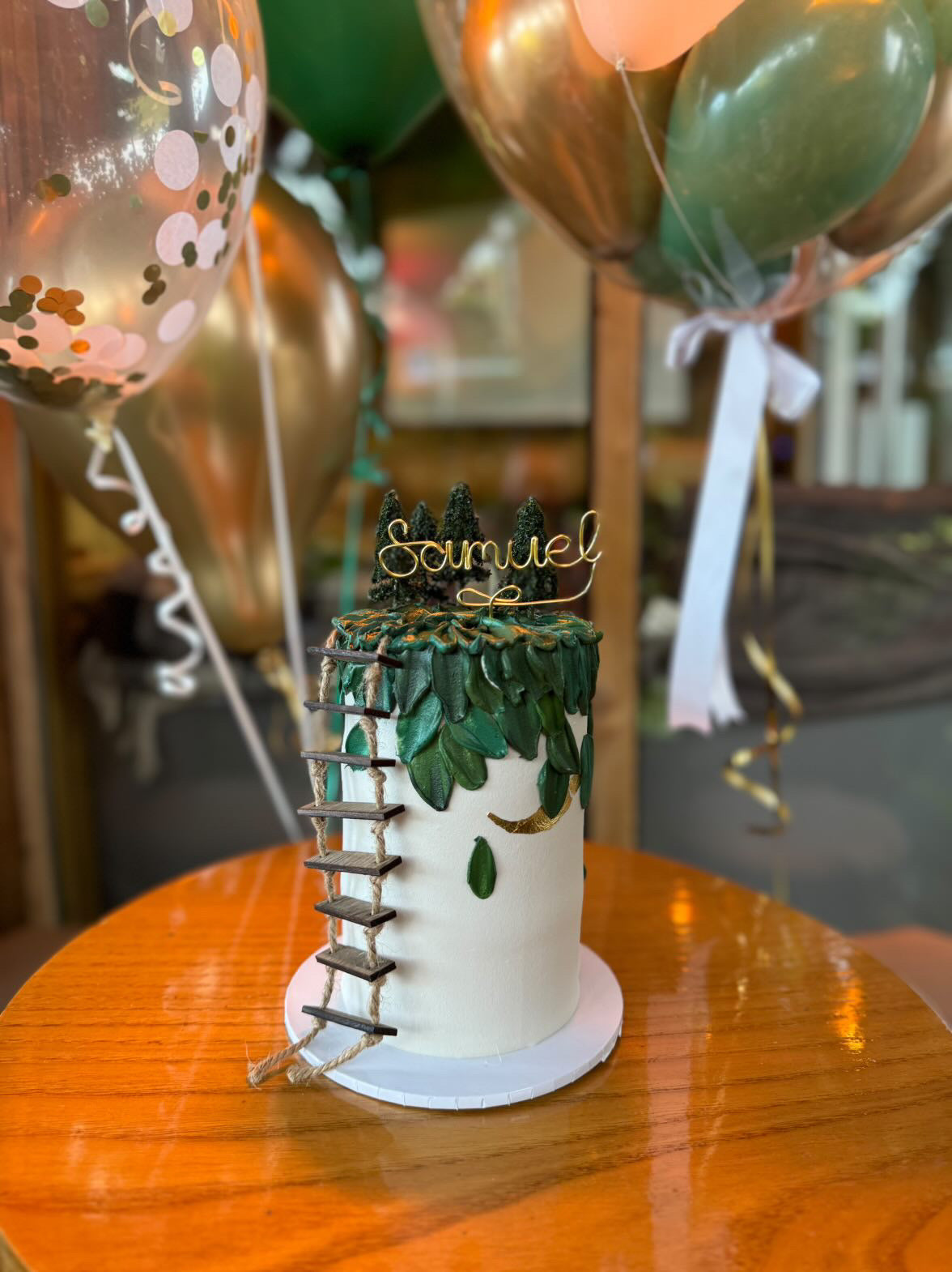 Personalised Wire Name Cake Topper - Handmade Wedding, Birthday and Celebration Decor