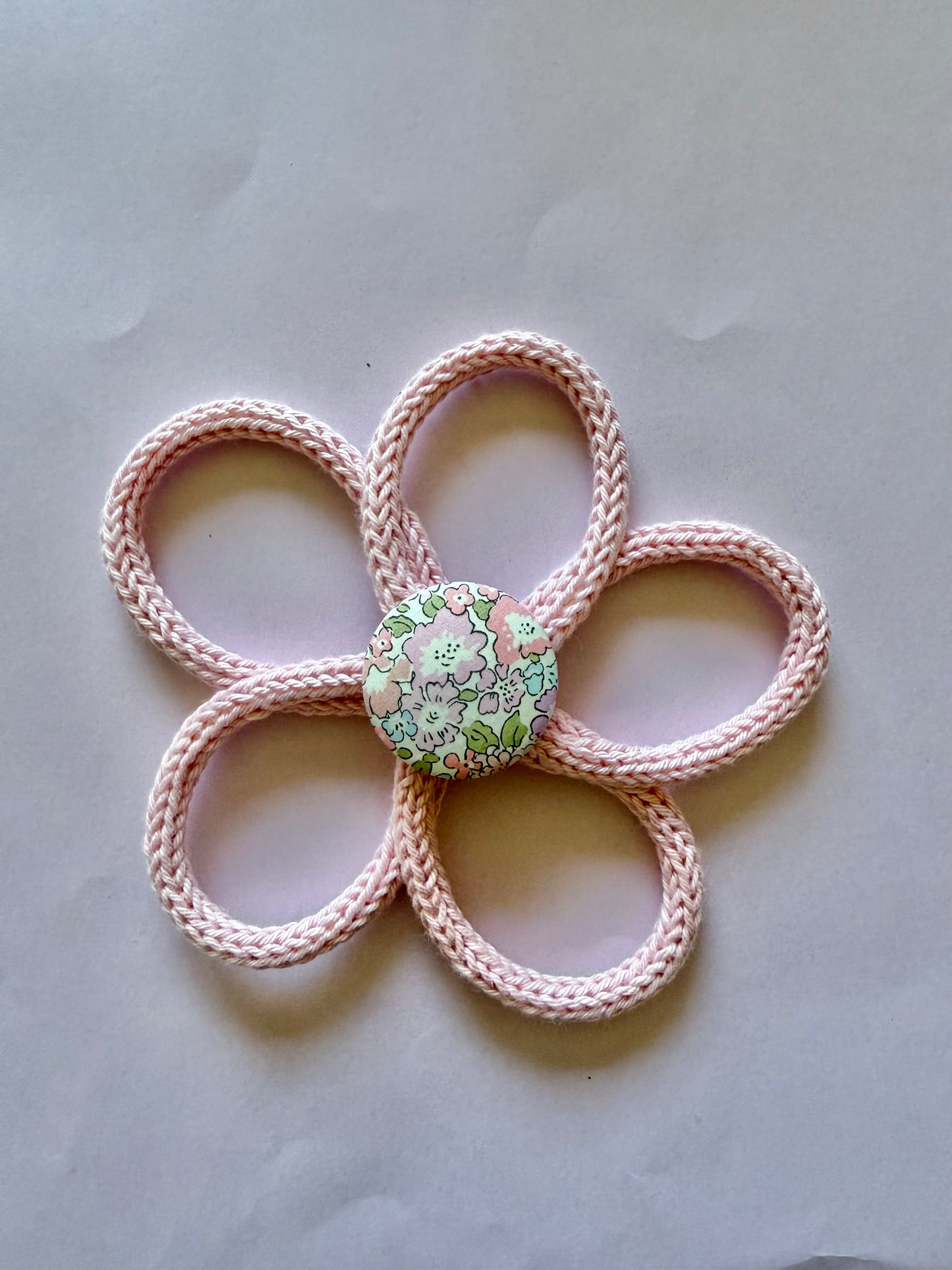 Grace&Golden X Knit&Knot Knitted Wire Flowers - Liberty Fabric Collection