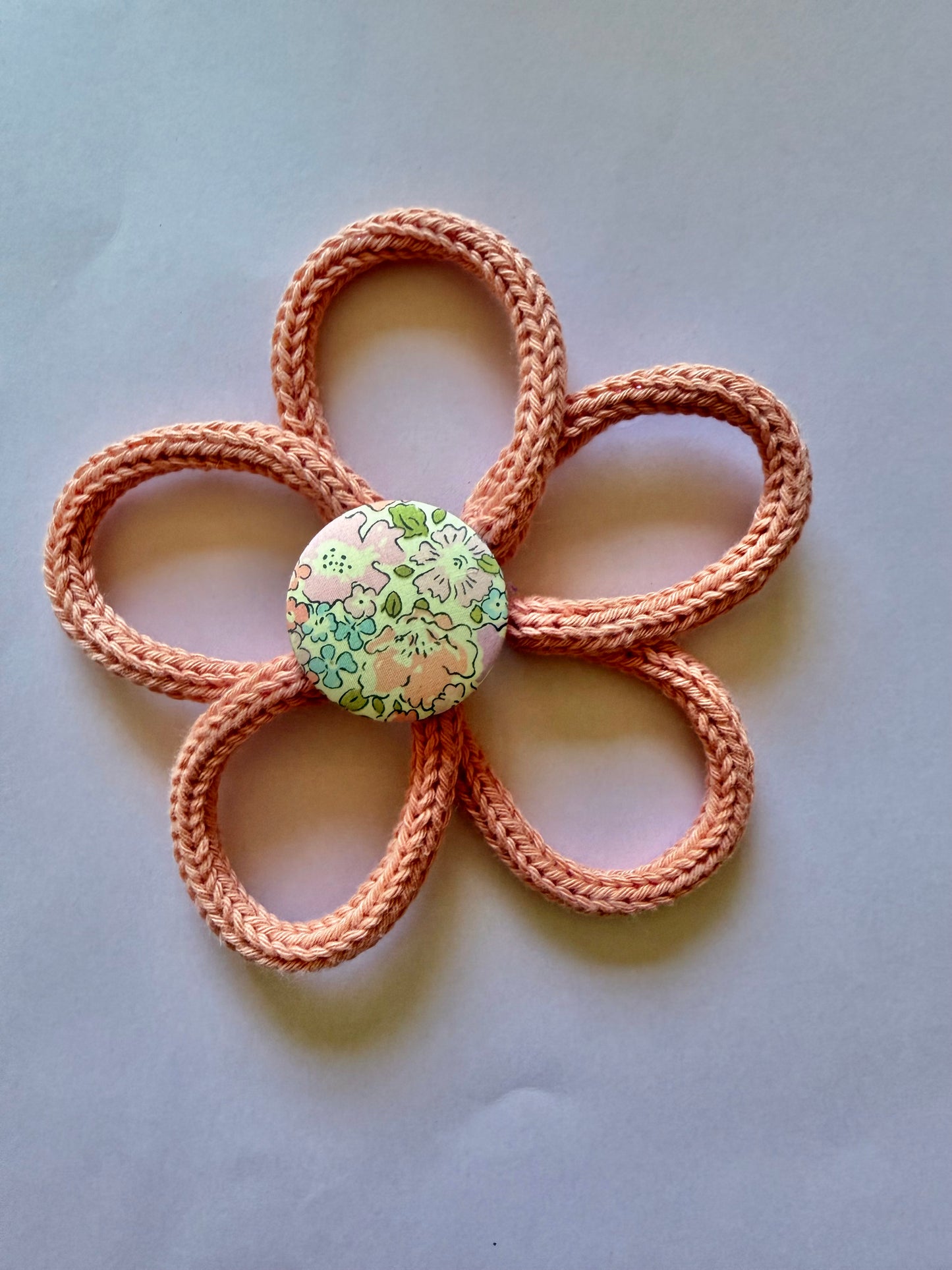 Grace&Golden X Knit&Knot Knitted Wire Flowers - Liberty Fabric Collection