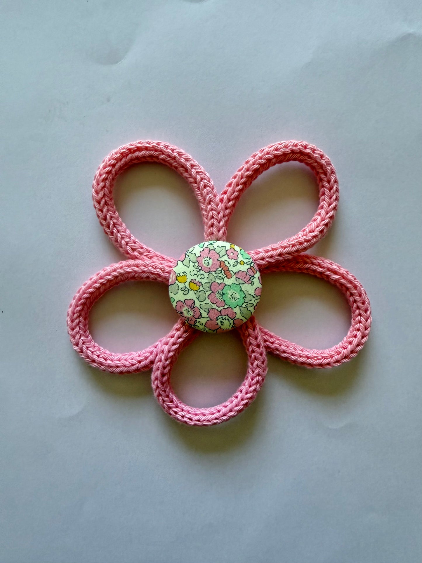 Grace&Golden X Knit&Knot Knitted Wire Flowers - Liberty Fabric Collection