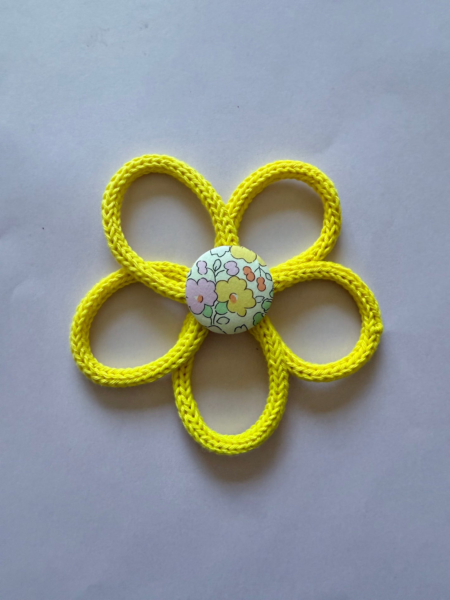 Grace&Golden X Knit&Knot Knitted Wire Flowers - Liberty Fabric Collection