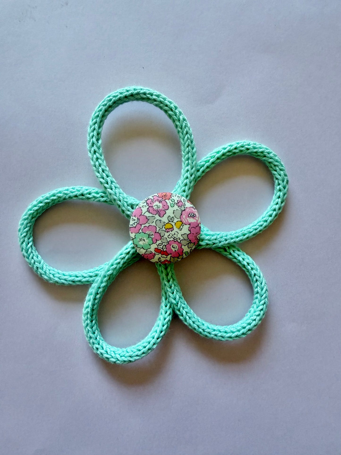 Grace&Golden X Knit&Knot Knitted Wire Flowers - Liberty Fabric Collection