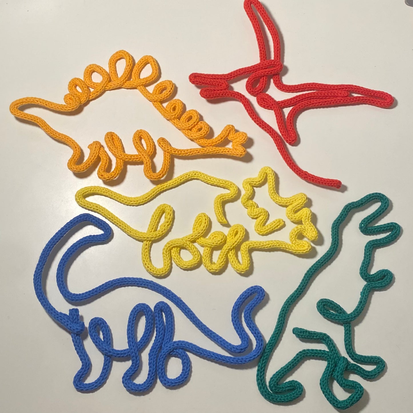Handmade Pterodactyl Knitted Wire Wall Art -Dinosaur Theme Kid’s Decor