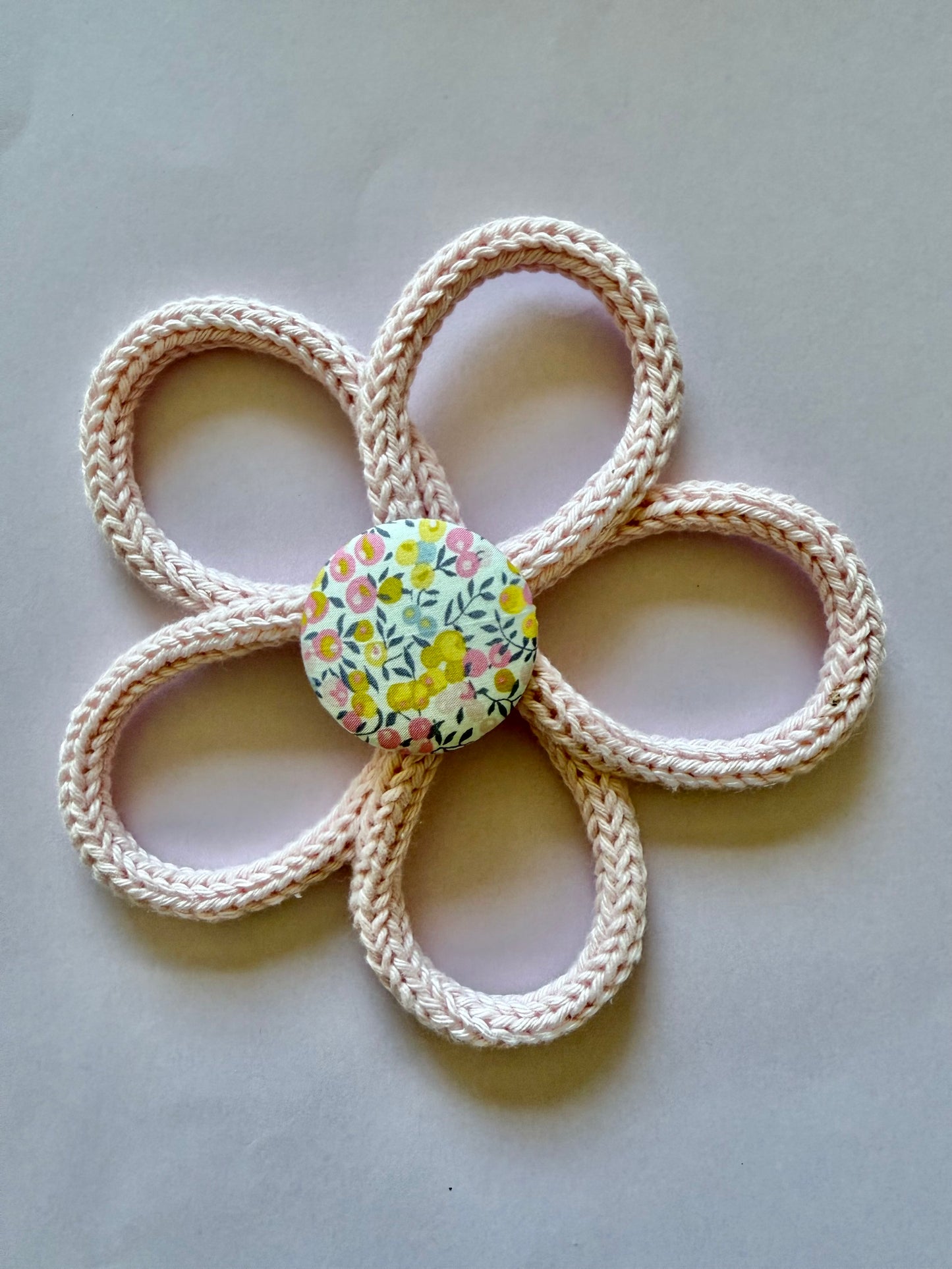 Grace&Golden X Knit&Knot Knitted Wire Flowers - Liberty Fabric Collection