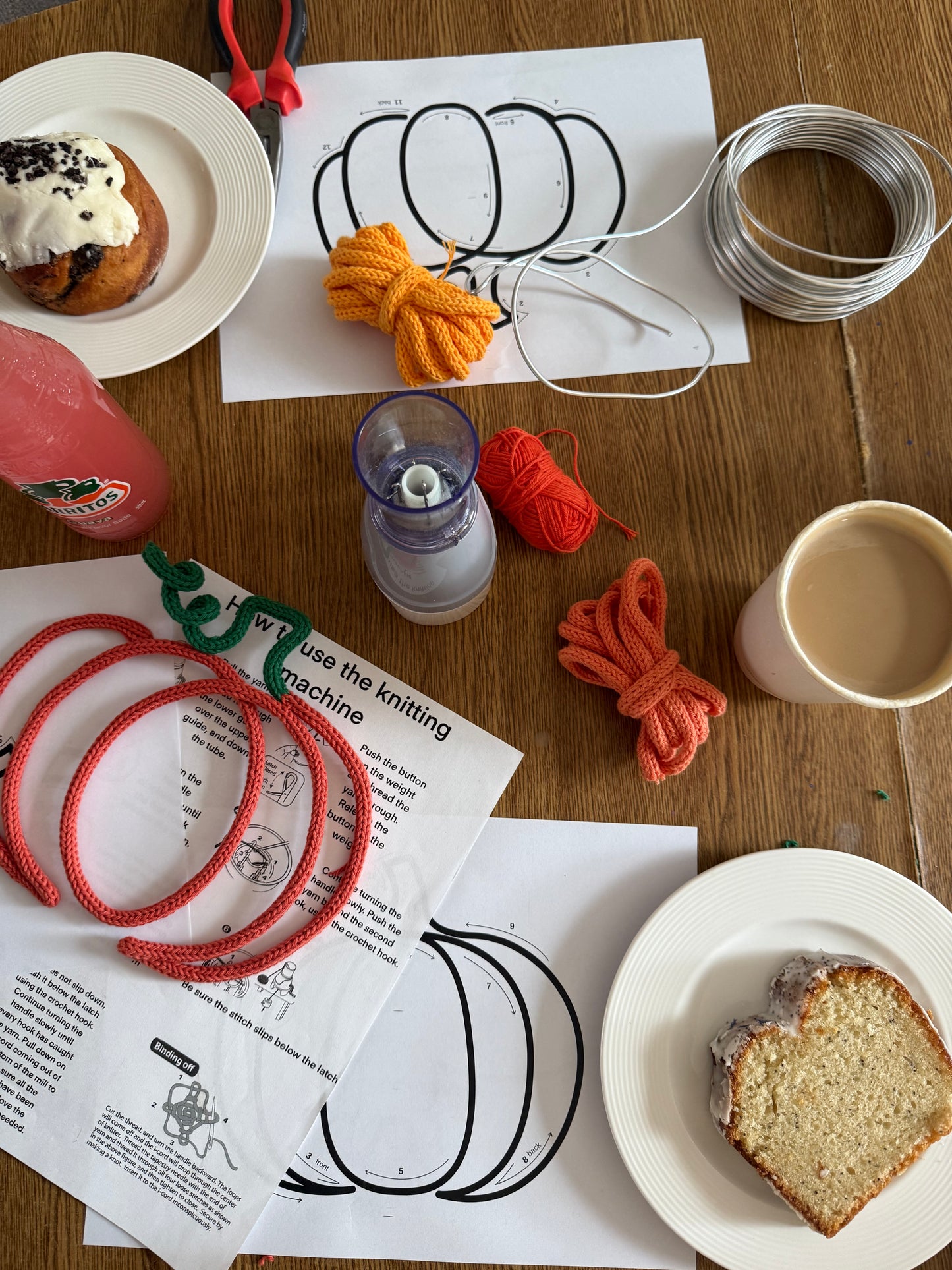 Knitted Wire Workshop – Create Your Own Knitted Wire Pumpkin Decor