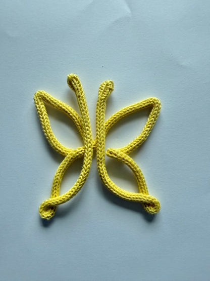 READY TO SHIP Butterfly Handmade Knitted Wire Wall Decor