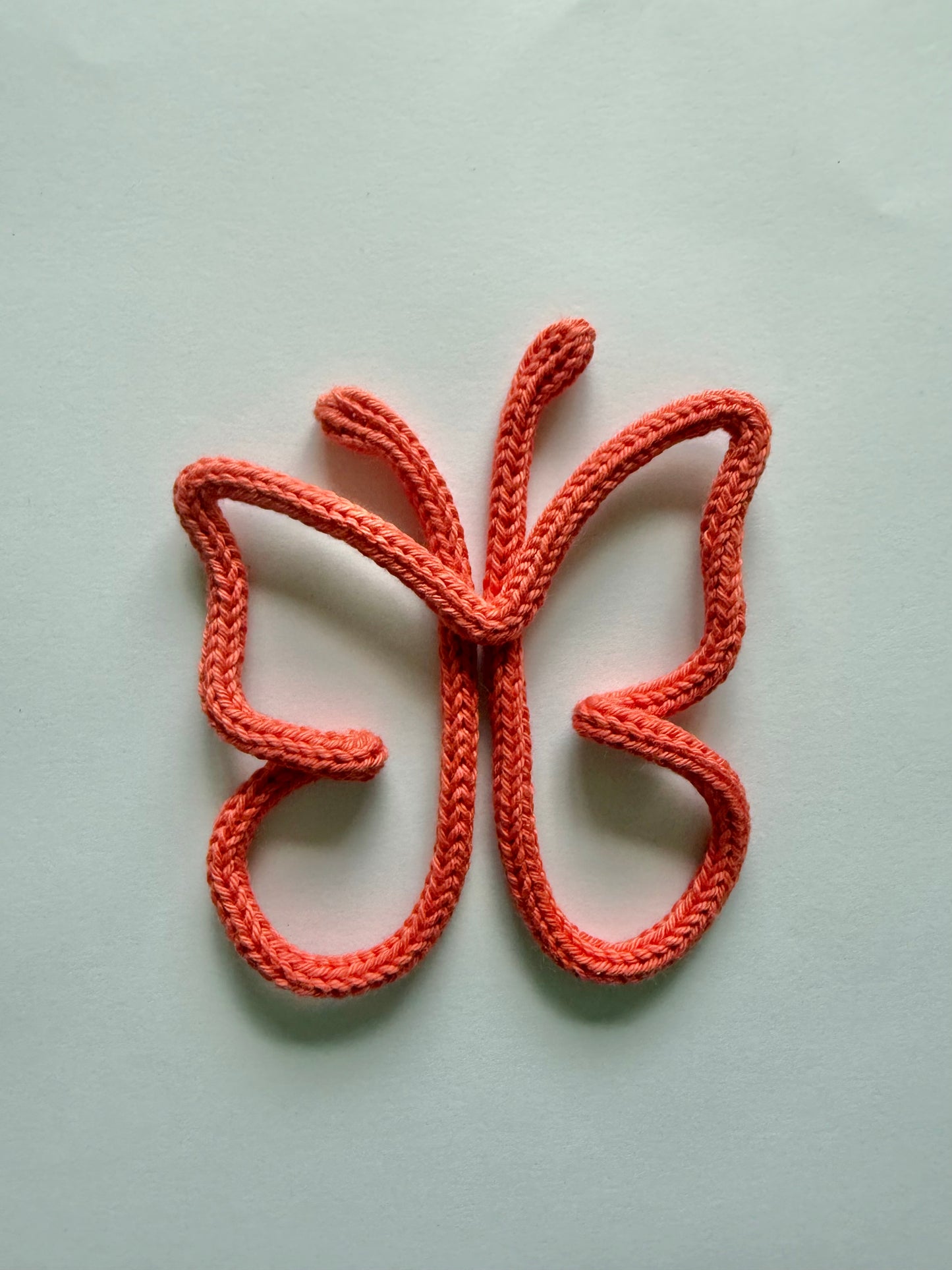 READY TO SHIP Butterfly Handmade Knitted Wire Wall Decor