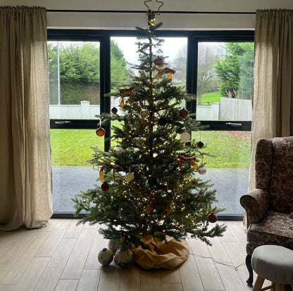 Handmade Wire Star Christmas Tree Topper