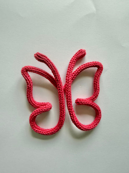 READY TO SHIP Butterfly Handmade Knitted Wire Wall Decor