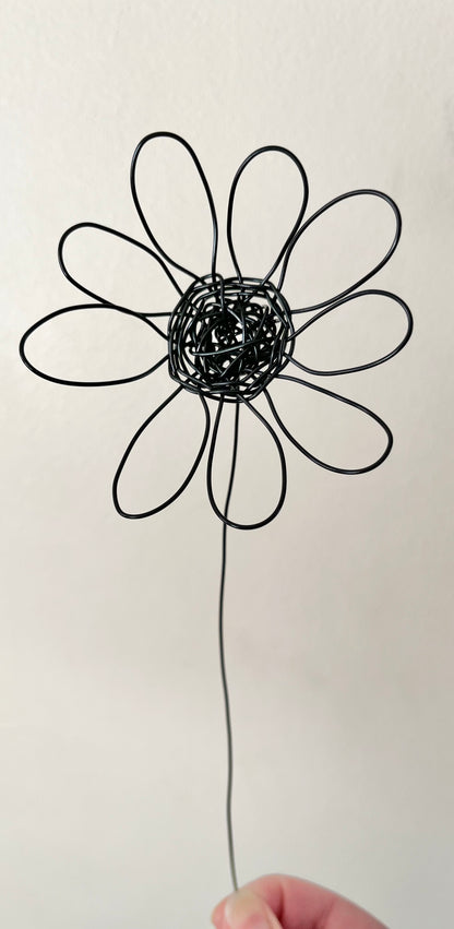 Birth Flowers - Handmade 3D Wire Personalised Floral Decorations