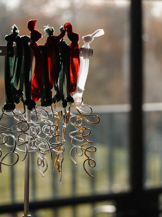 Personalised Name/Word Christmas Hanging Decoration/ Wedding Favour