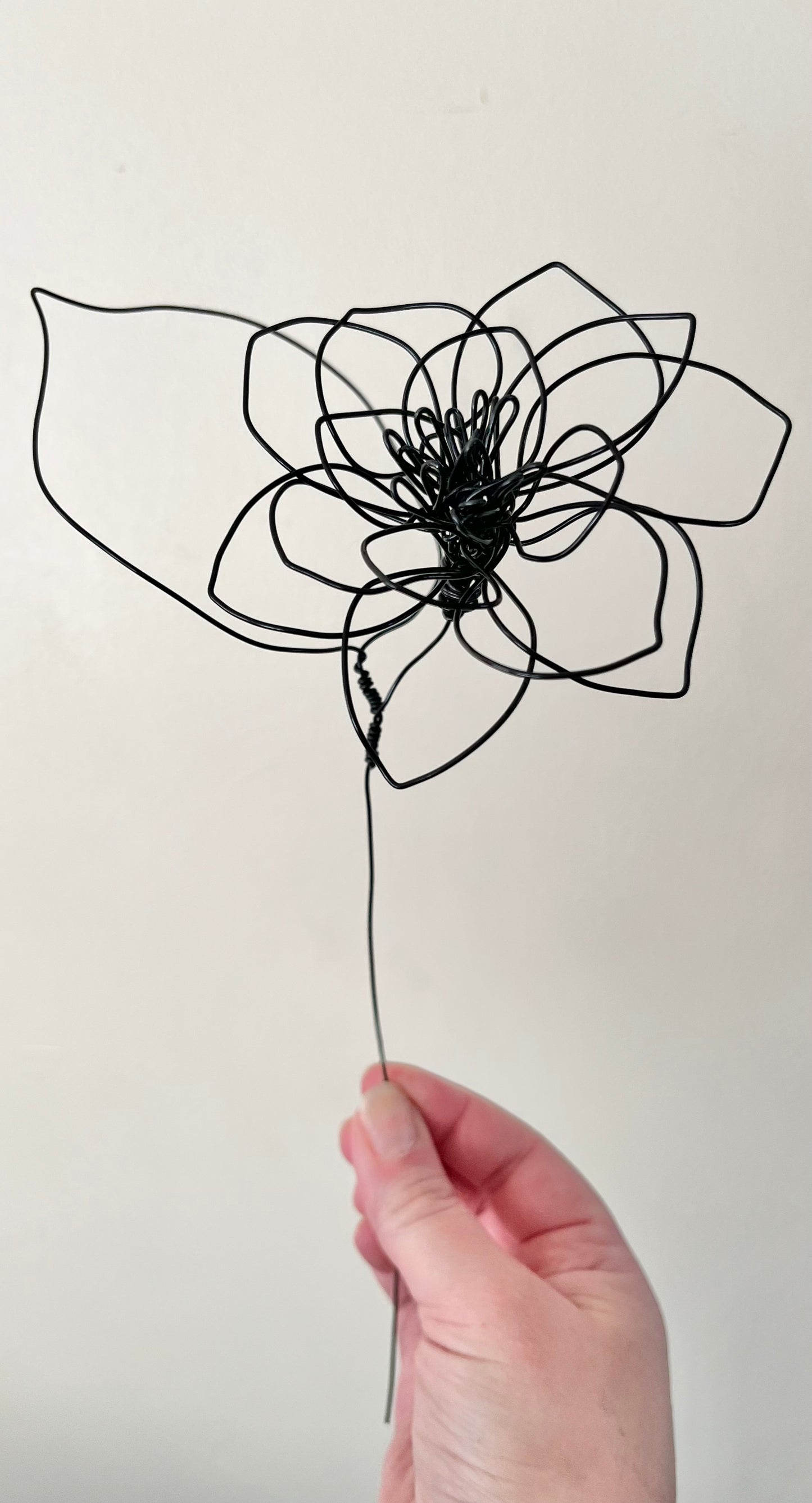 Birth Flowers - Handmade 3D Wire Personalised Floral Decorations