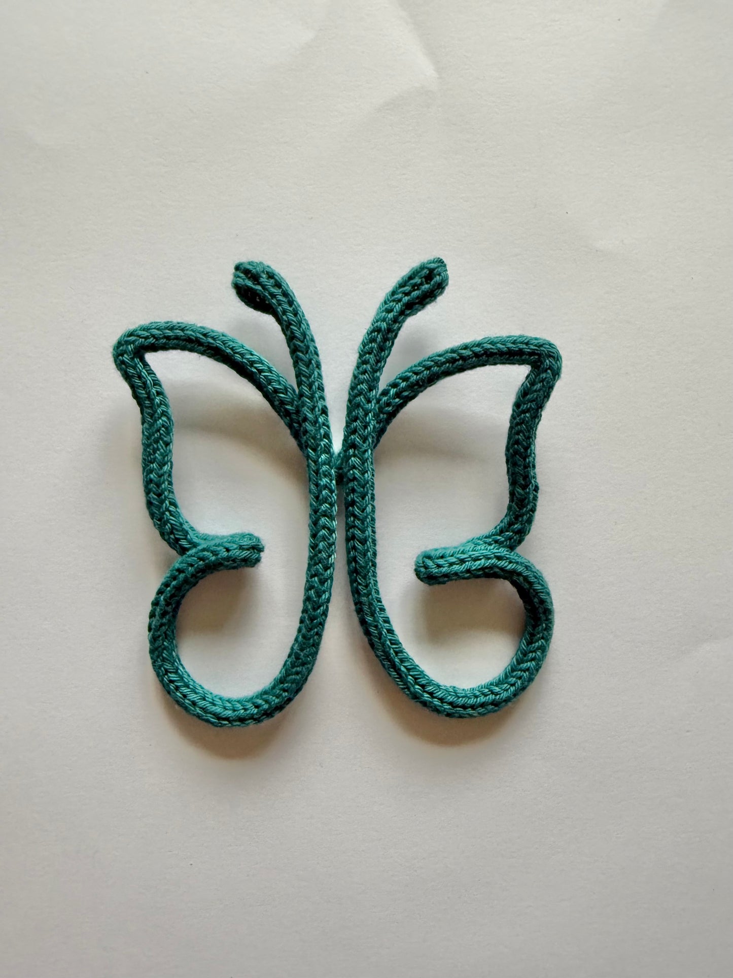 READY TO SHIP Butterfly Handmade Knitted Wire Wall Decor