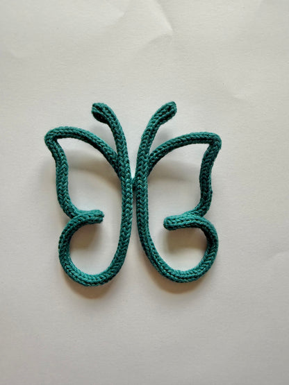 READY TO SHIP Butterfly Handmade Knitted Wire Wall Decor