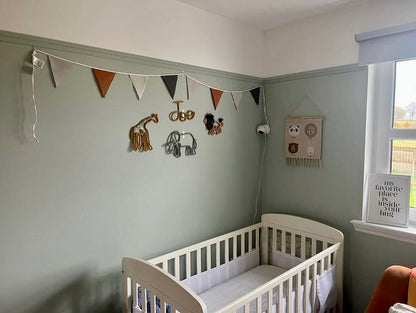 Handmade Lion Knitted Wire Wall Decor - Safari Theme Kid’s Nursery Decor