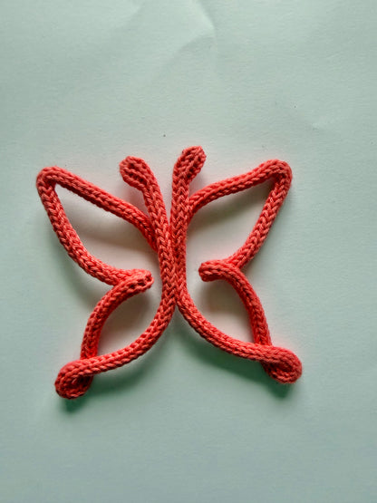 READY TO SHIP Butterfly Handmade Knitted Wire Wall Decor