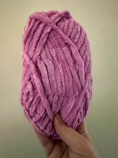 Knitted Wire Bow Tree Topper – Handmade Velvet Chenille Christmas Bow (Plush size)