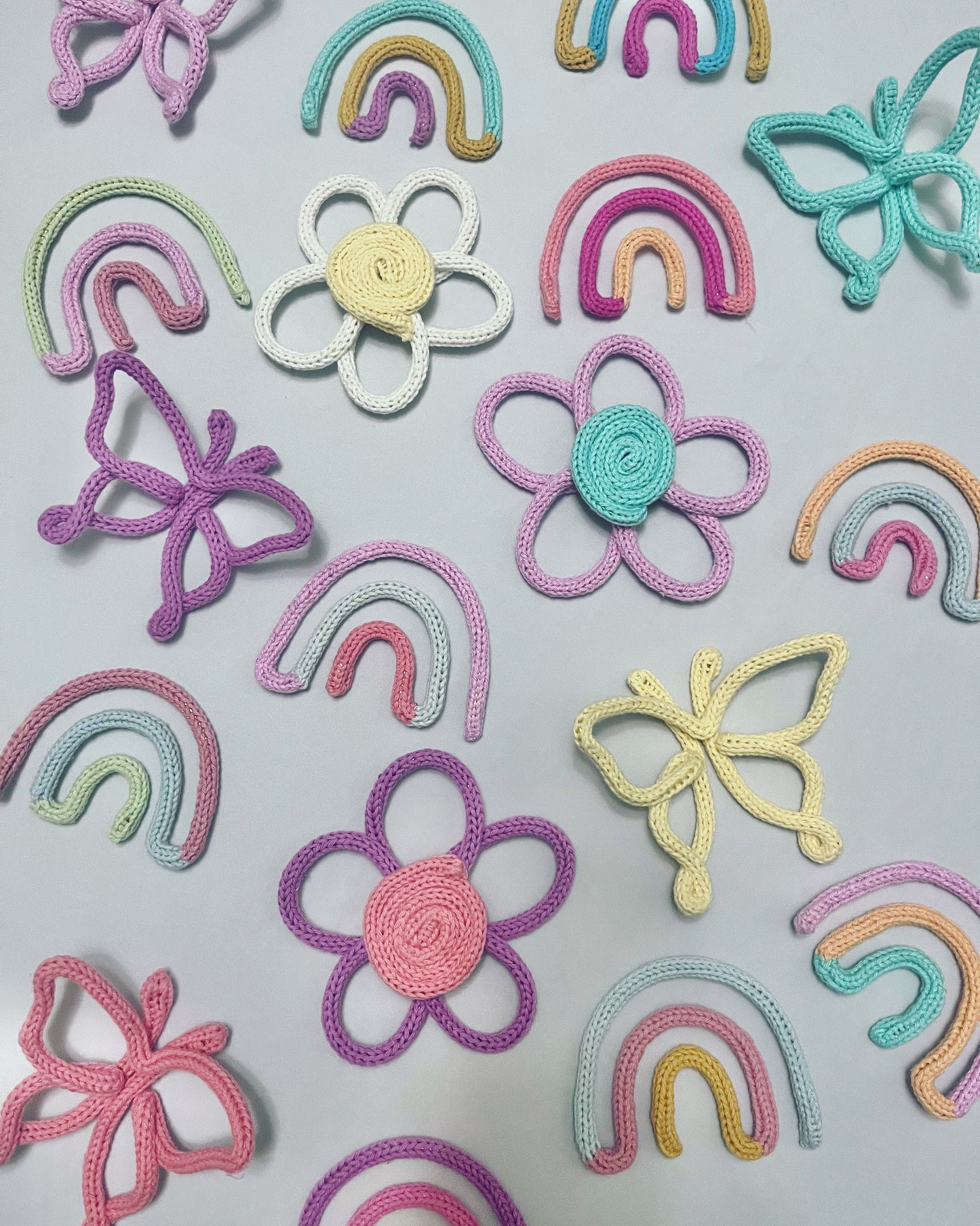Butterfly Handmade Knitted Wire Wall Decor